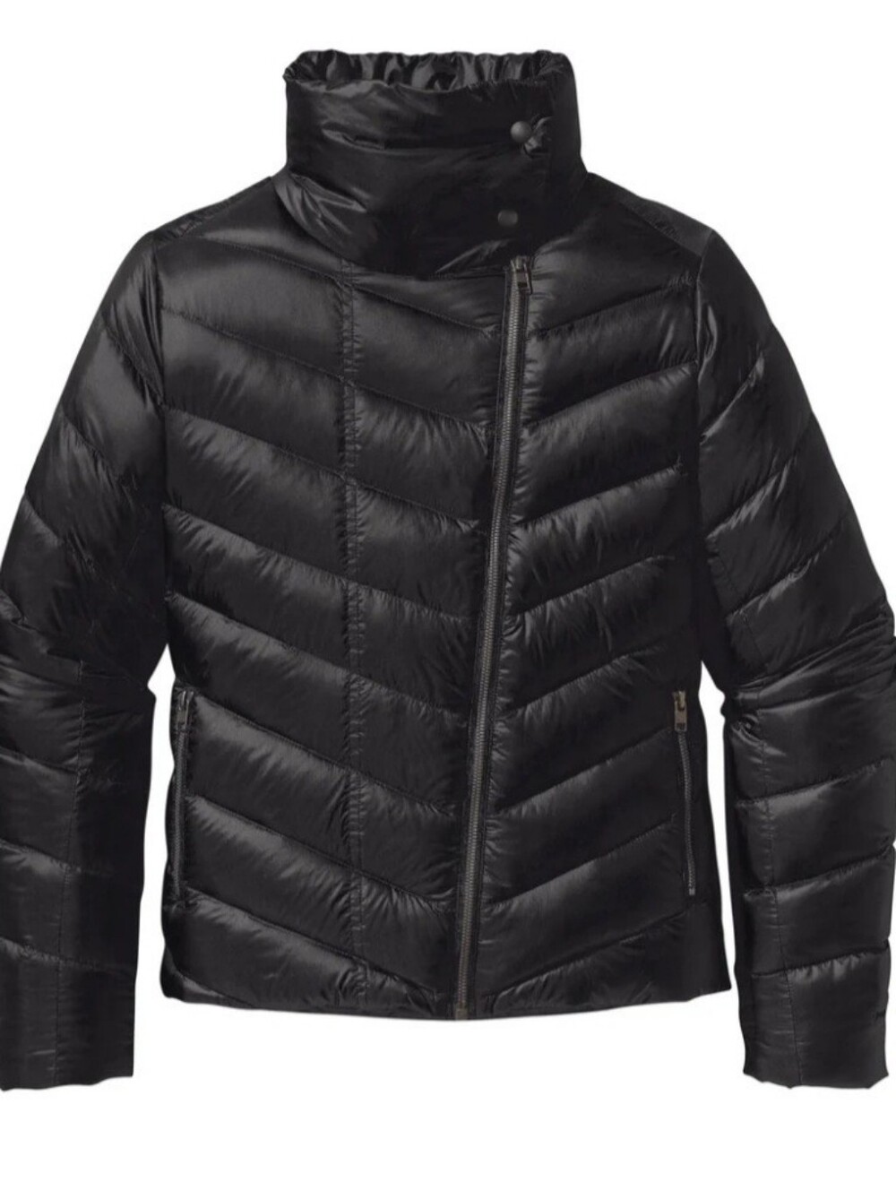 Patagonia W's Prow Jacket Puffer Black Womens Size Large